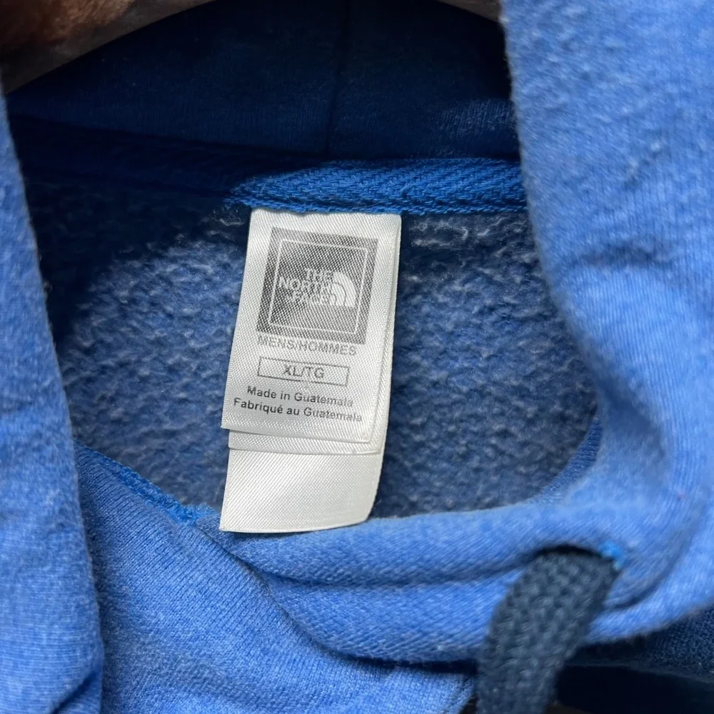 The North Face Hoodie Mens‎ XL Blue Pullover Sweatshirt Hooded Casual Outdoors